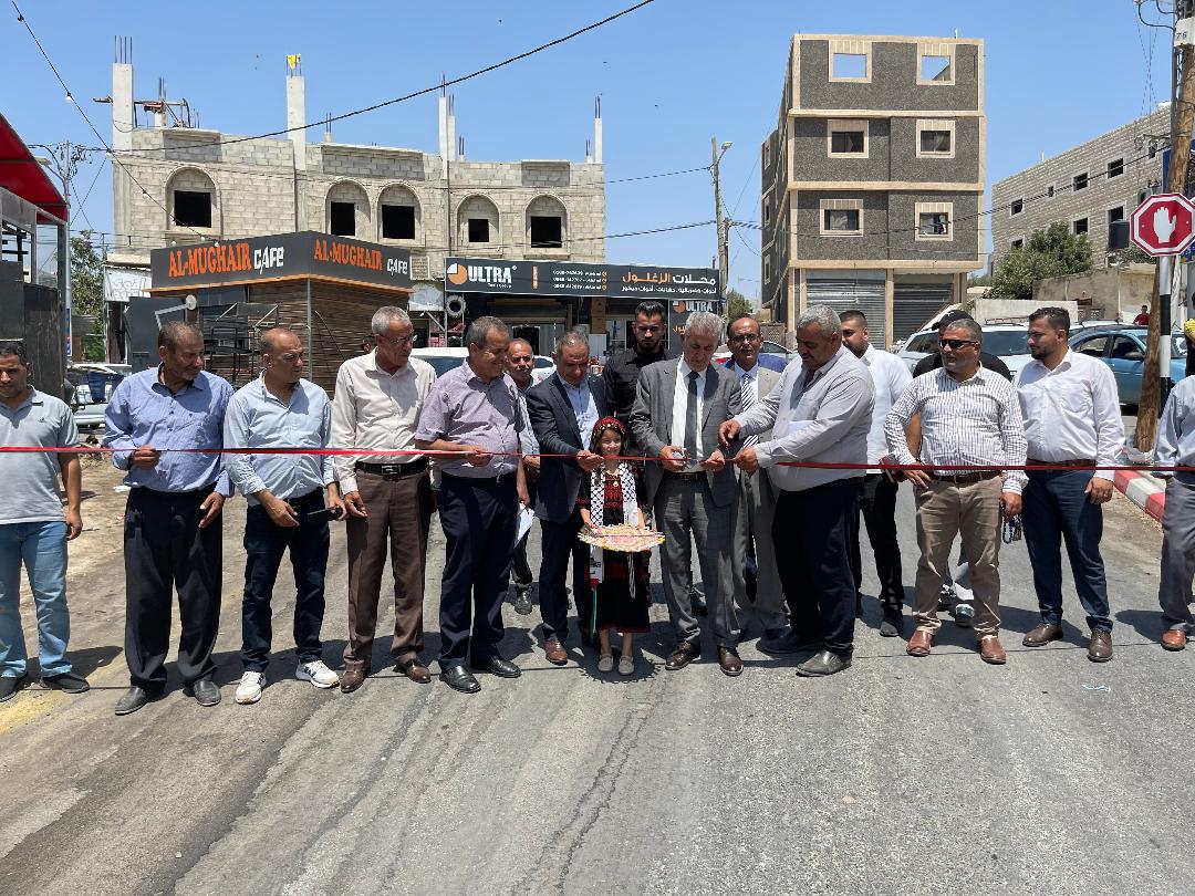 جانب من افتتاح المشاريع